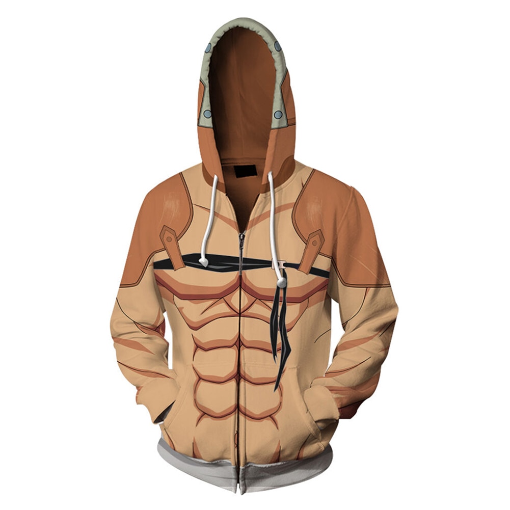 Anime To Your Eternity Gugu Cosplay Hoodie 3D Printed Zip Up Jacket
